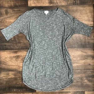 Lularoe Gray Tee Shirt Size XXS